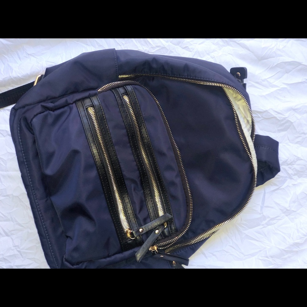 NWOT Mini MMS Navy Bookbag